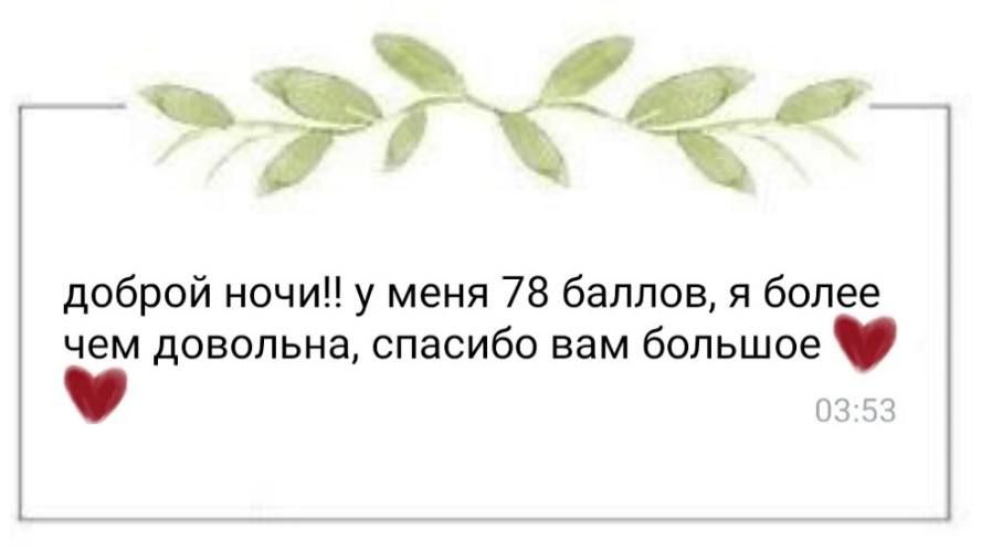 Отзыв ученика или родителя о занятиях в ПРО100КЛАСС