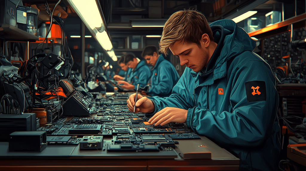 переработка лома техники