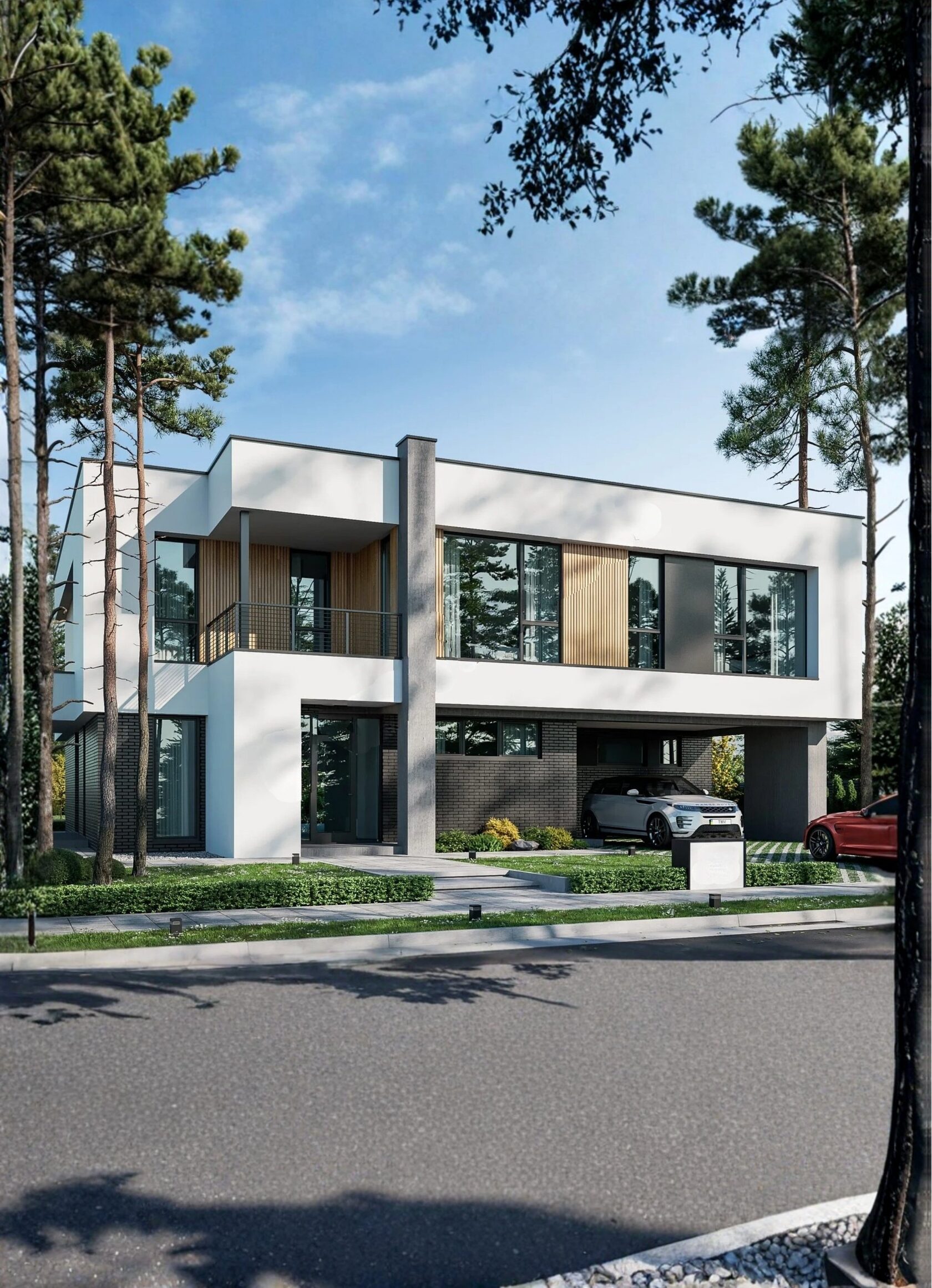 Большой проект дома ВСП-03 площадью 362 м²