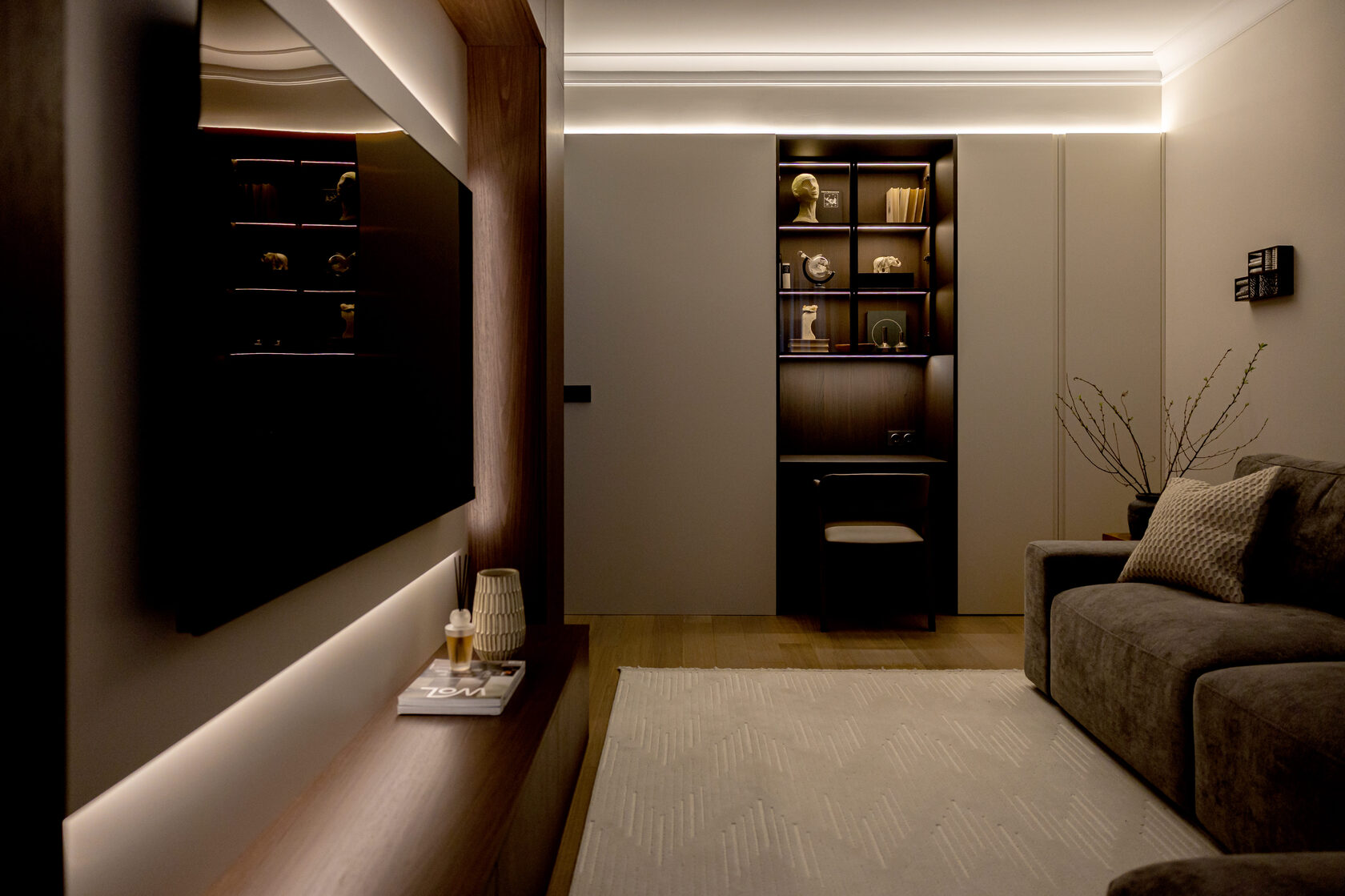 Обзор квартиры 180 м² на Патриарших