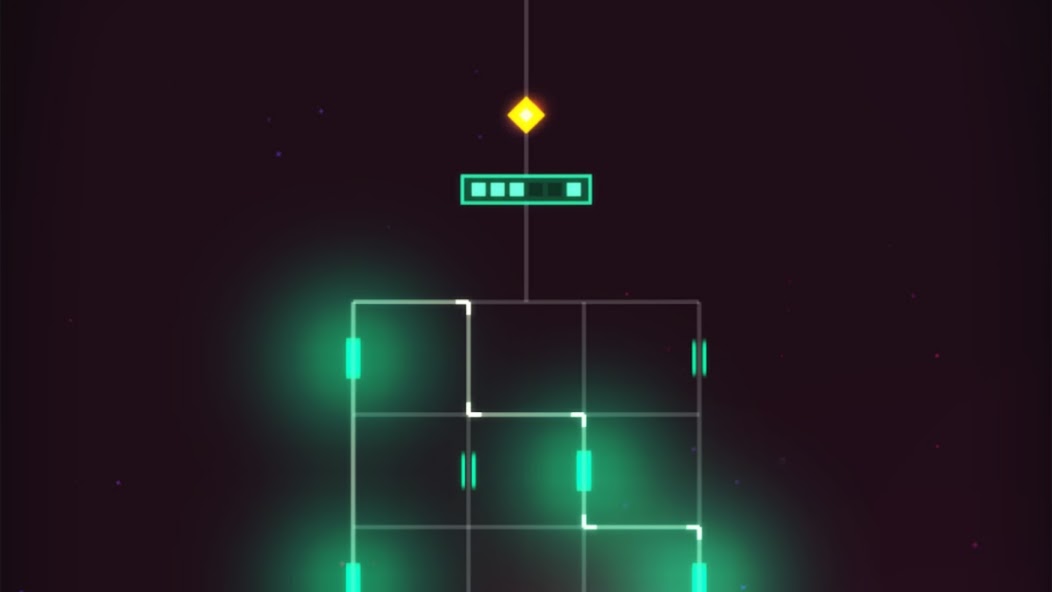 Linelight, a minimalist one-finger puzzle game set in a universe of glowing lines, for iPhone and Android