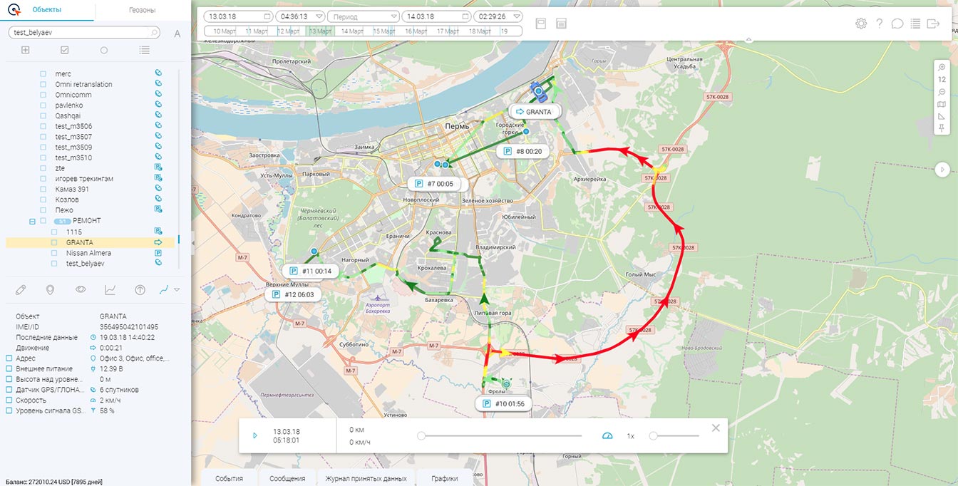 CLOUD-BASED TRANSPOORT MONITORING PLATFORM