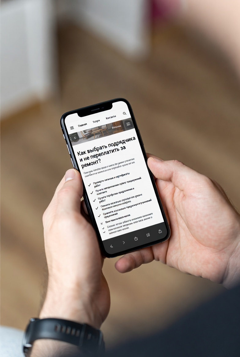 <h2>Как выбрать подрядчика и не переплатить за ремонт?</h2>