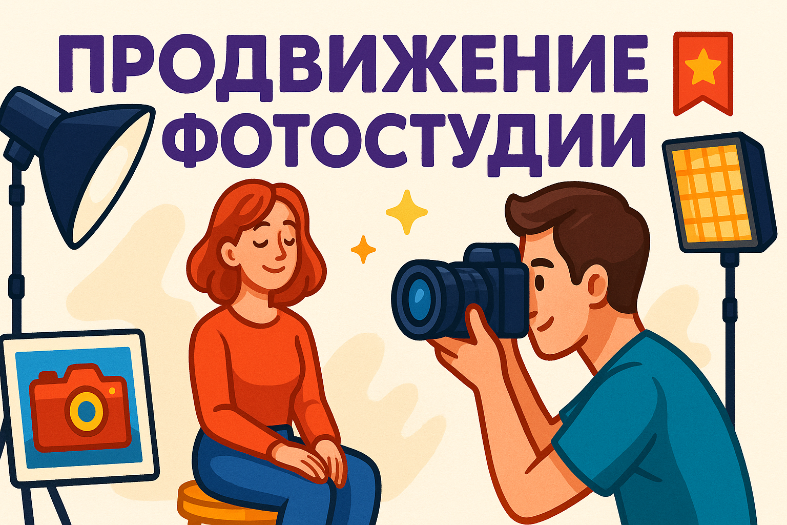 продвижение фотостудии, реклама фотосалона