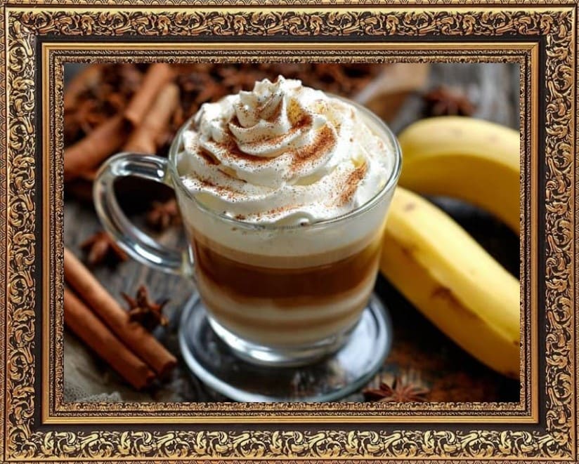 банановый латте рецепт