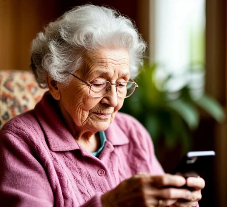 Зачем пенсионерам смартфоны