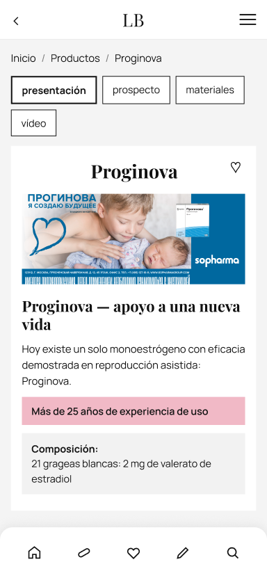 Ficha de producto