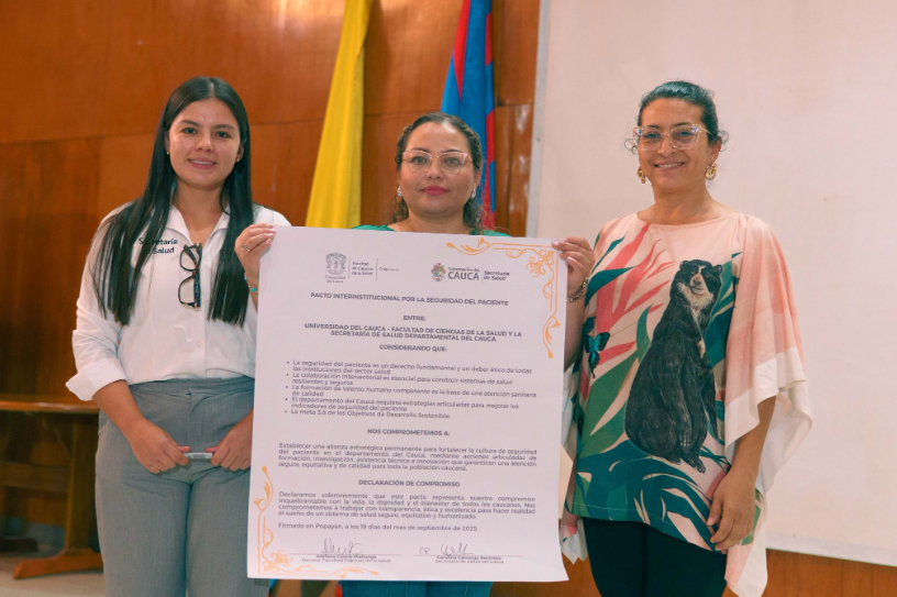 Unicauca celebró el Primer Premio en Seguridad del Paciente