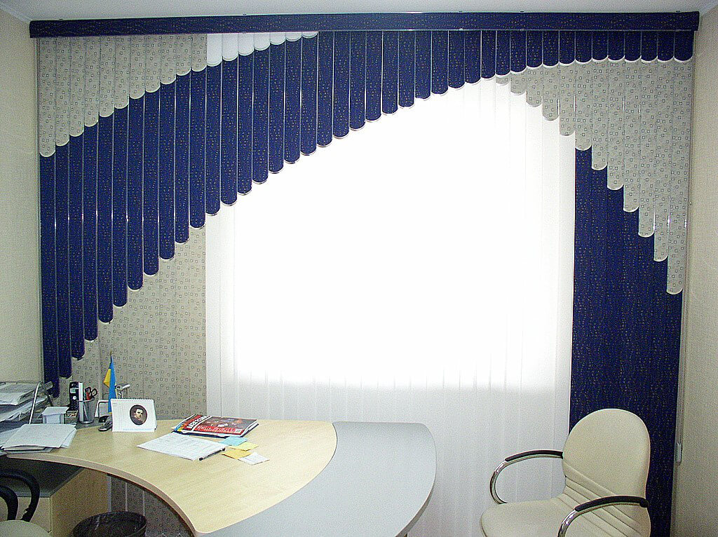 Вертикальные мультифактурные жалюзи 