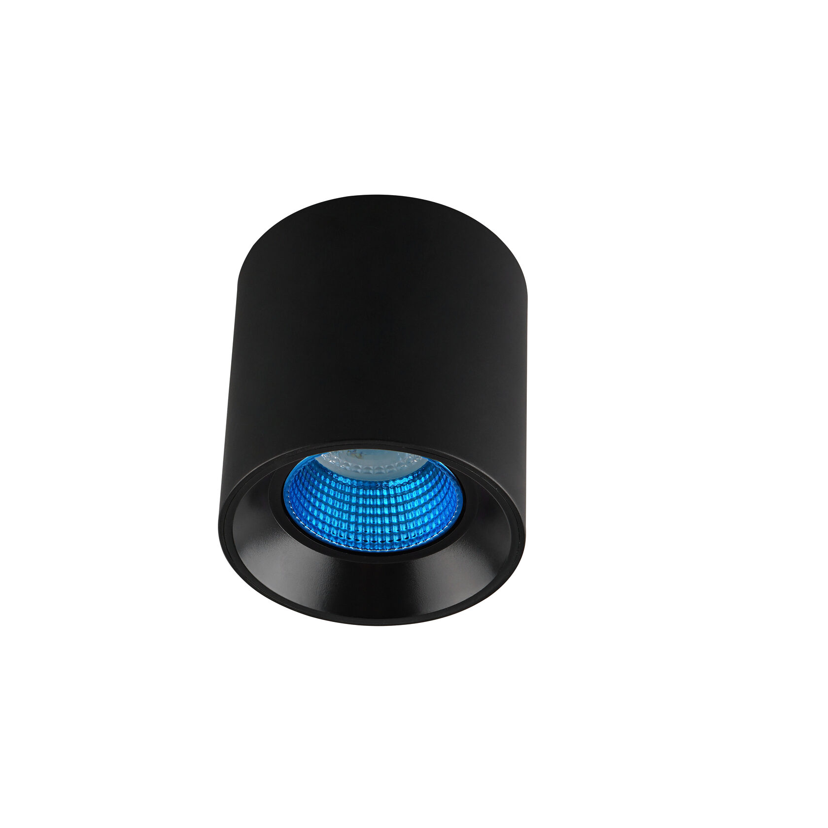 Светильник накладной GU5.3 LED черный/голубой пластик Denkirs DK3090-BK+CY DK3090-BK+CY