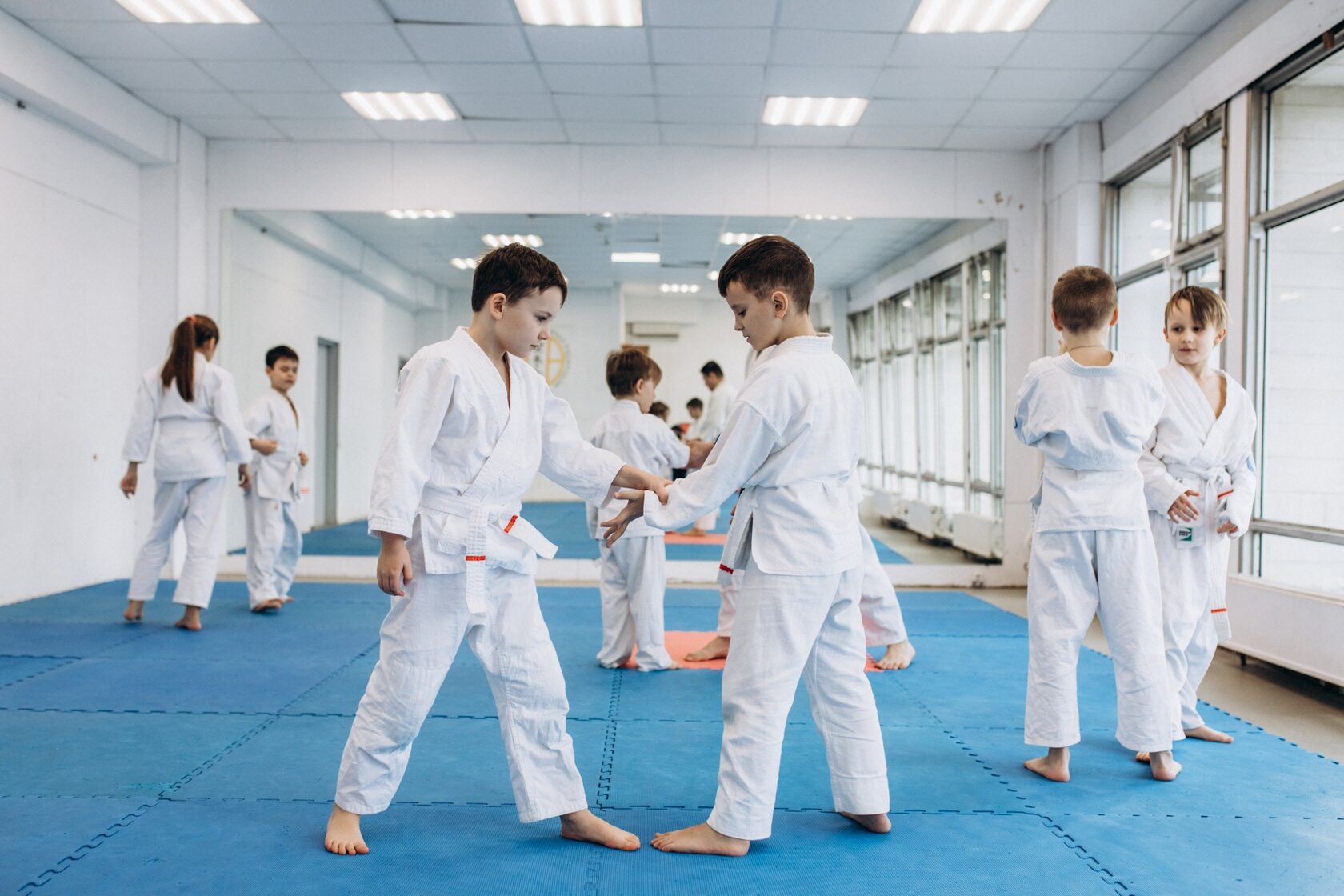 Спортивное занятие для детей