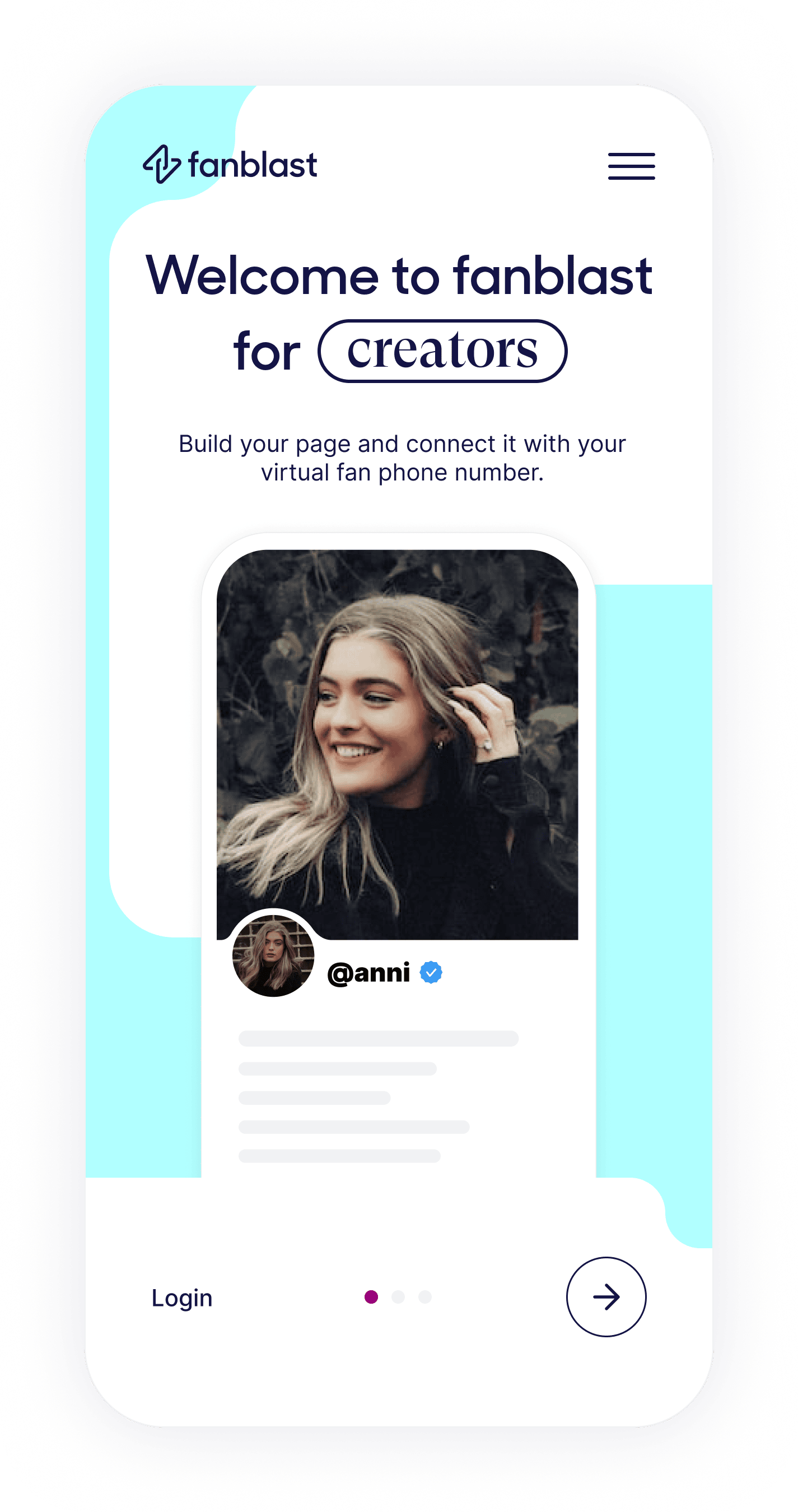 Fanblast We connect creators with fans