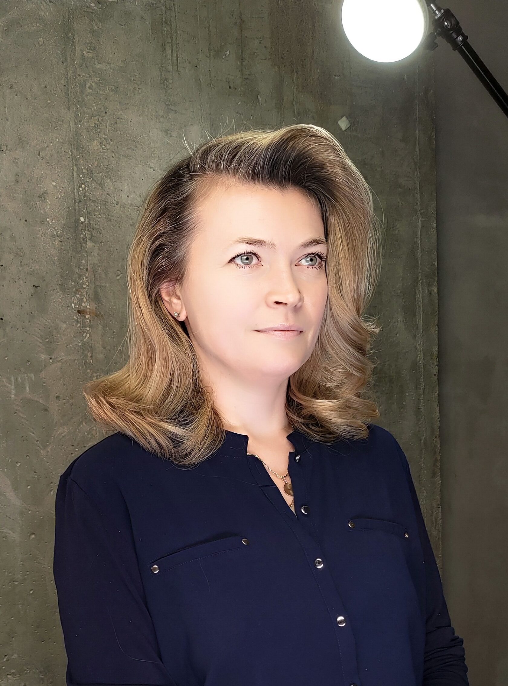 Окрашивание теплый блонд