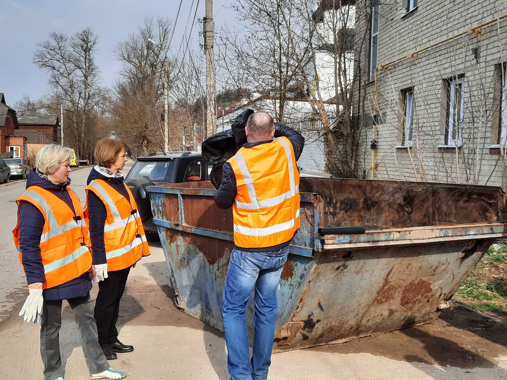 ГП « КРЭО» приняло участие в месячнике по благоустройству