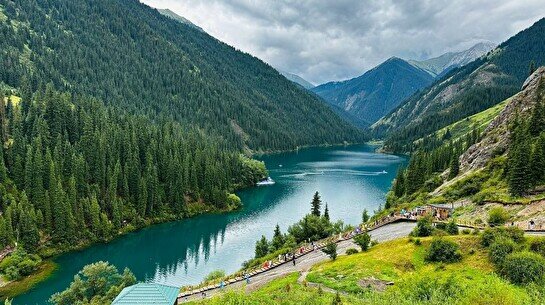 Поездка на Кольсай с водителем