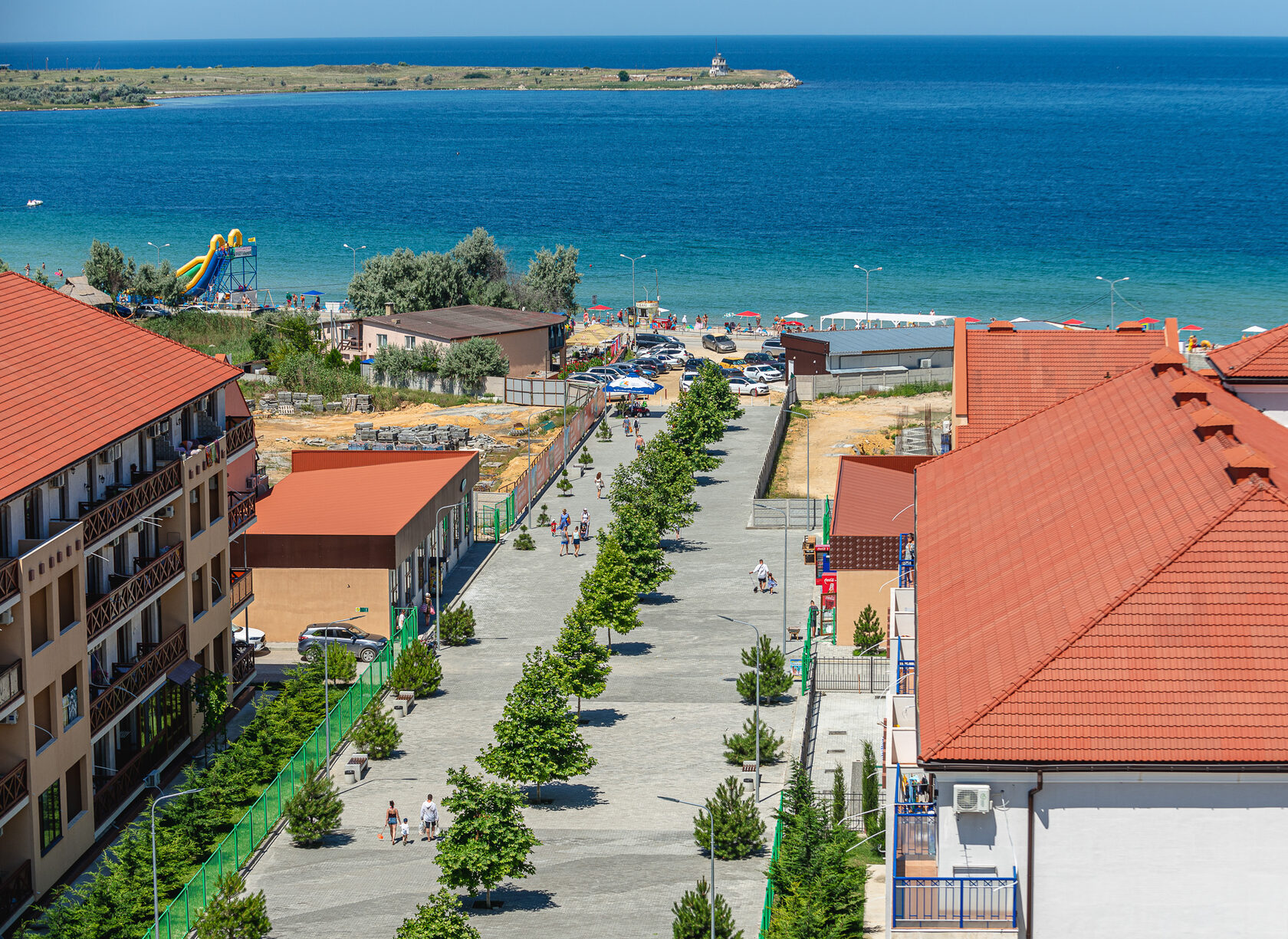 Итальянская деревня Черноморское. Итальянская деревня в Крыму. Новостройки в Италии. Сигнальная 2б Черноморское.