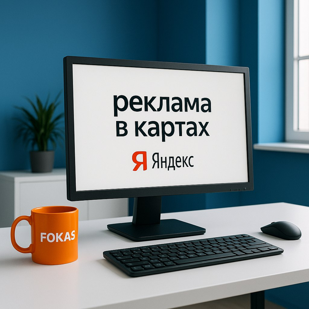 реклама в картах Яндекс