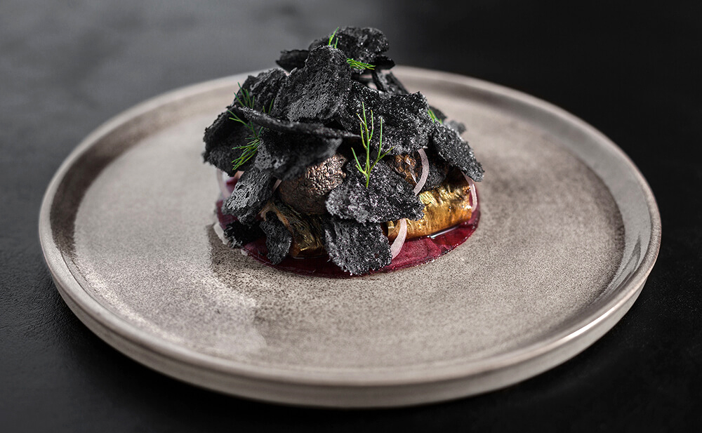 черное меню