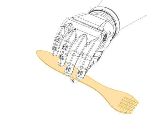 Чертеж протеза руки