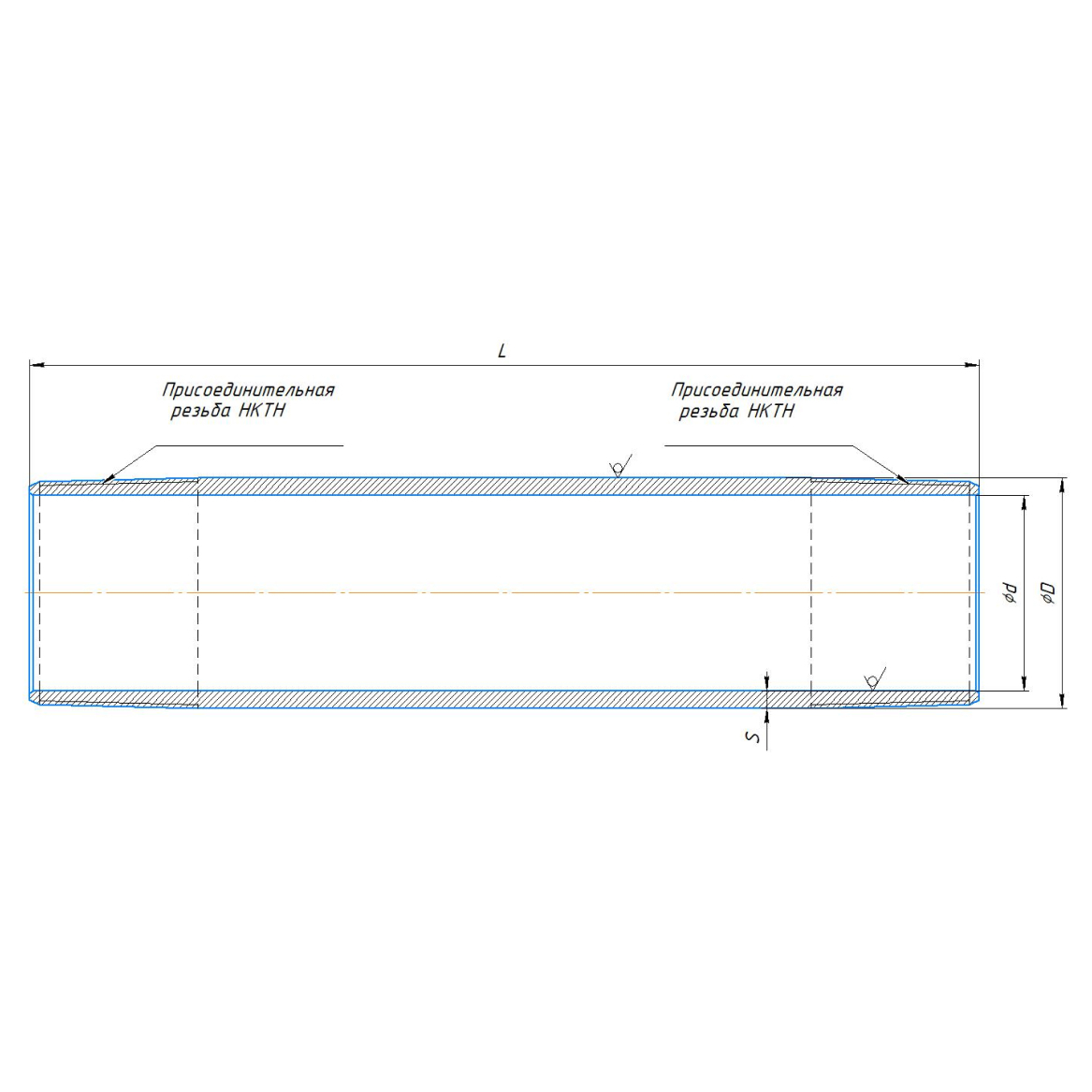 Патрубки НКТ от производителя