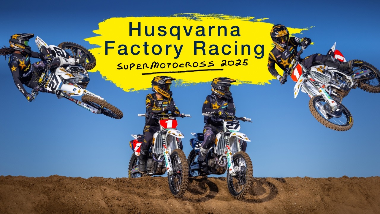 Команда Rockstar Energy Husqvarna Factory Racing 2025