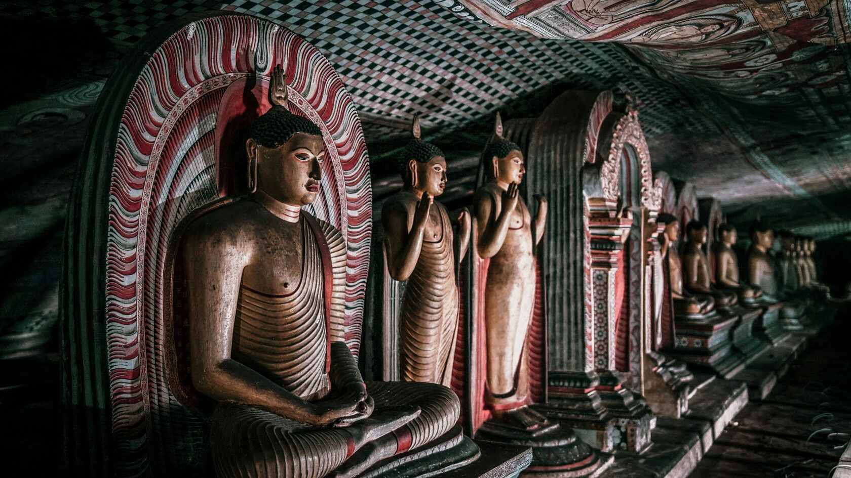 Храмовый комплекс. Дамбулла. Шри-Ланка