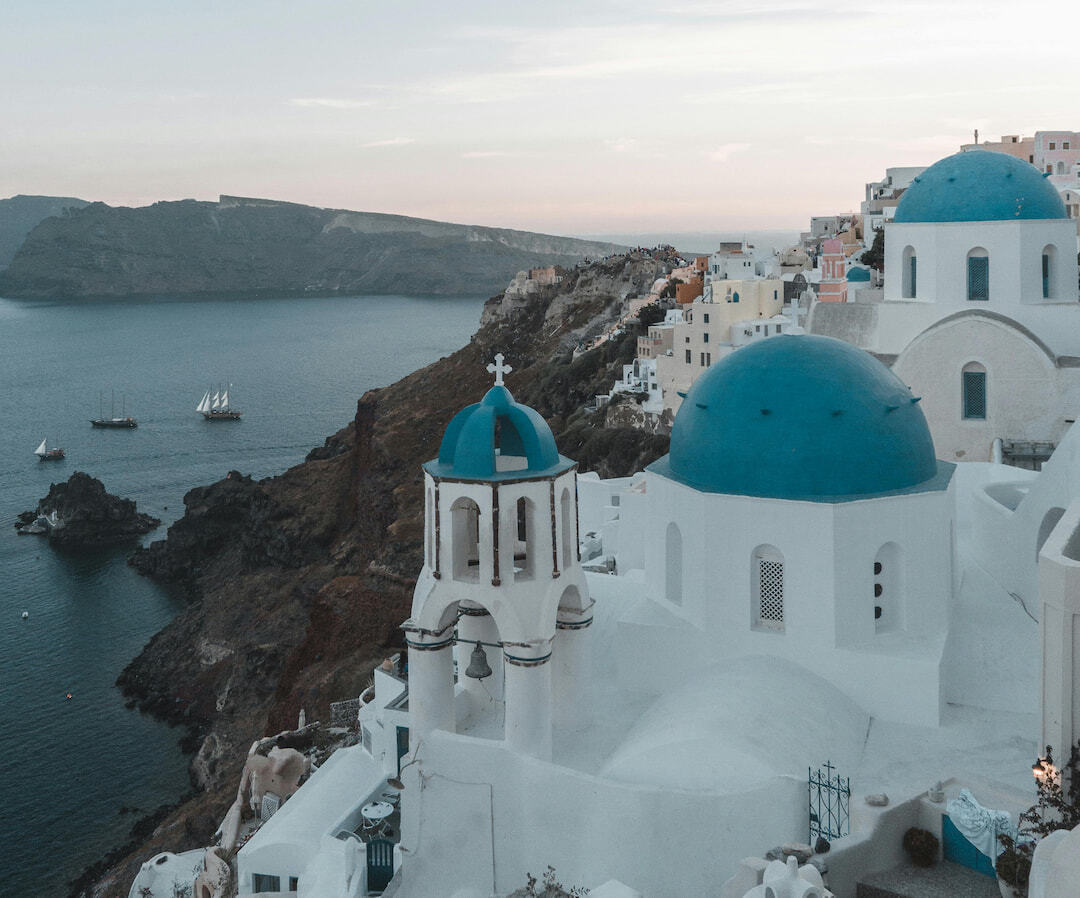 Открыточный остров Санторини, где каждый момент это искусство
