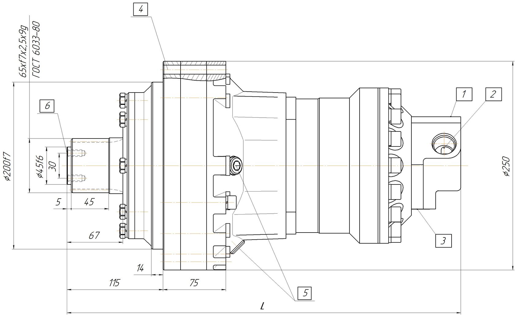 Габаритные и присоединительные размеры