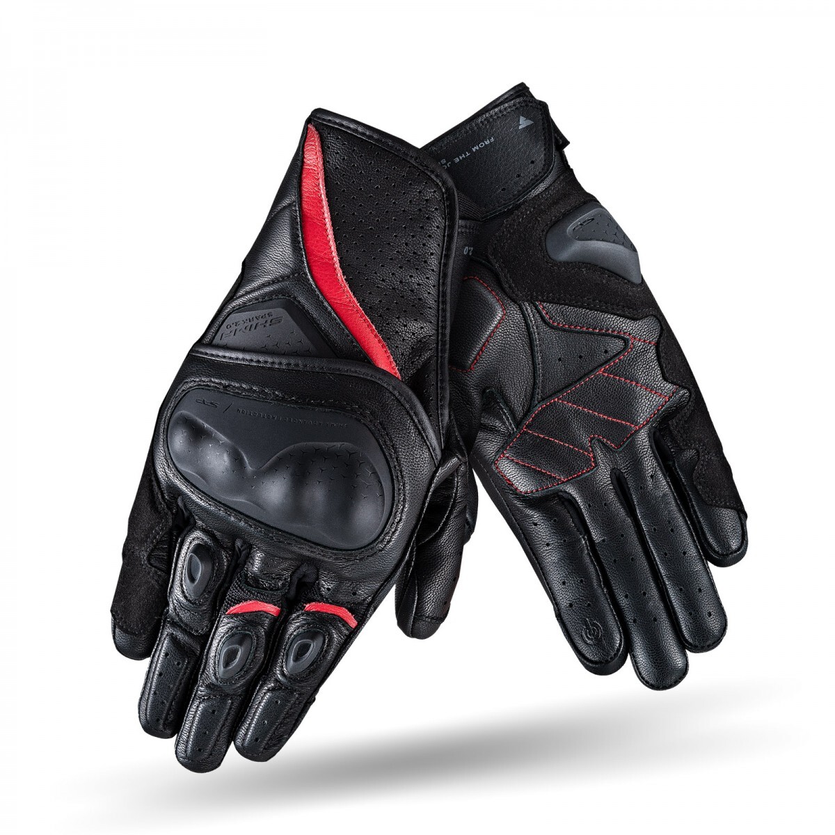 Мужские мотоперчатки SHIMA SPARK 2.0 Men Red, красный — в наличии в SPB-HS, Санкт-Петербург