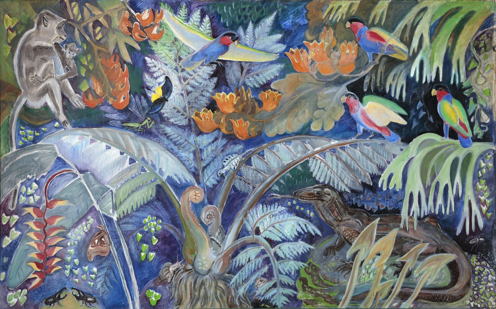 Тропическая сказка. 2000 