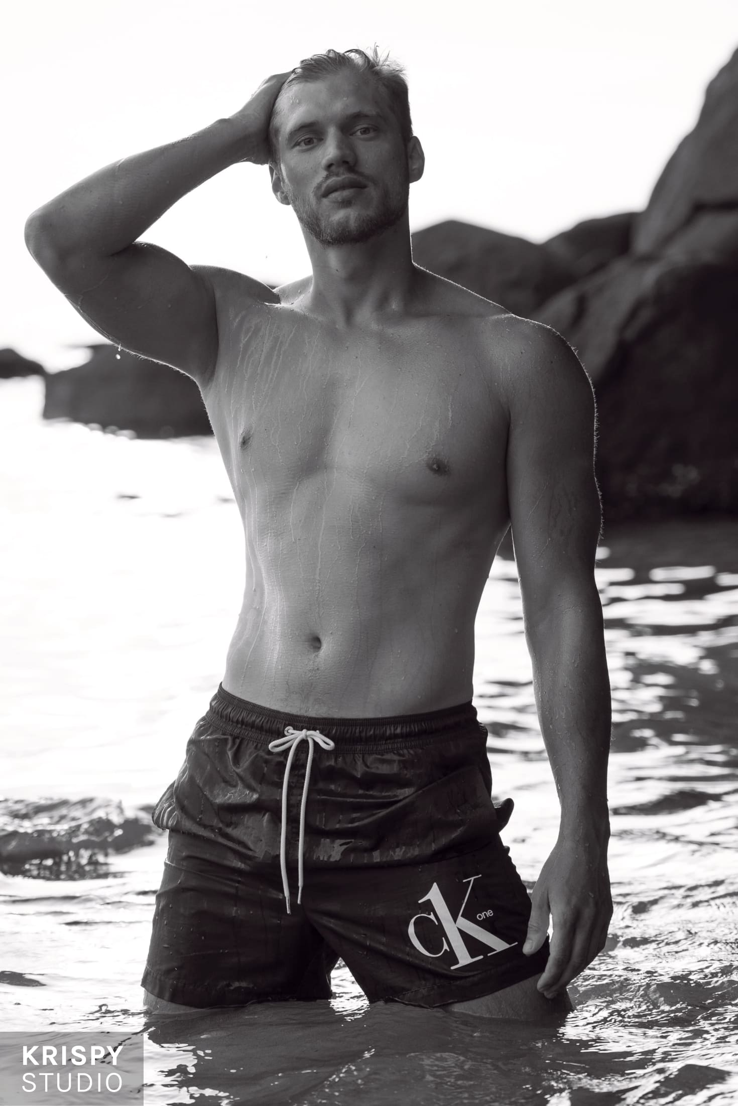 Спортивная фотосессия на пляже Пхукета для Calvin Klein