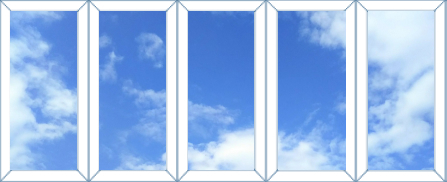 Остекление лоджий 3 метра