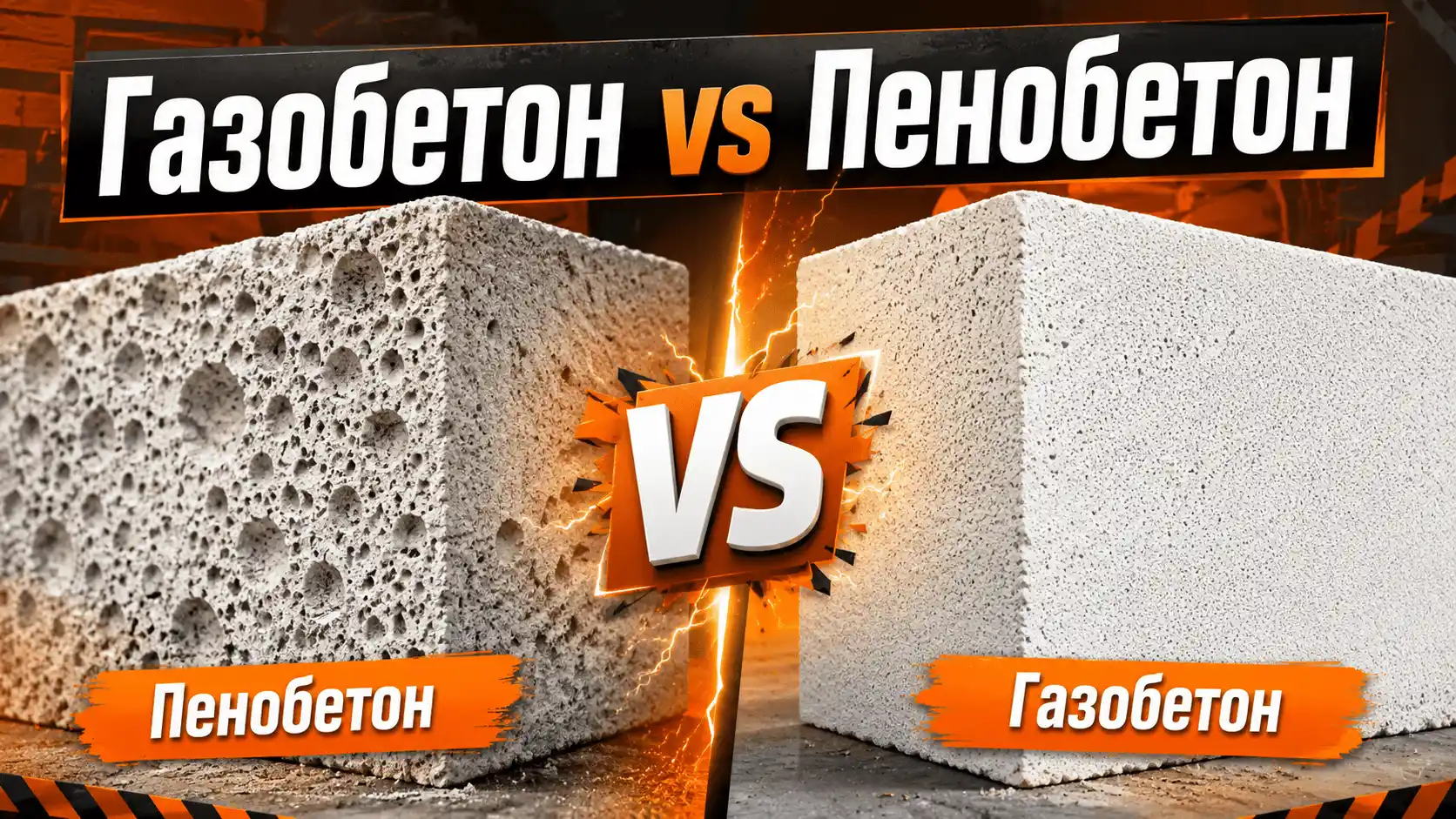Что лучше газобетон и пенобетон