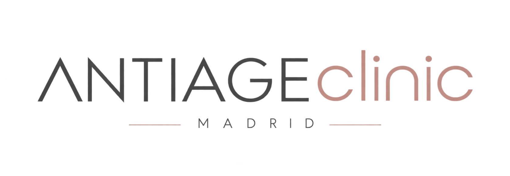 Logotipo ANTIAGE Clinic Madrid