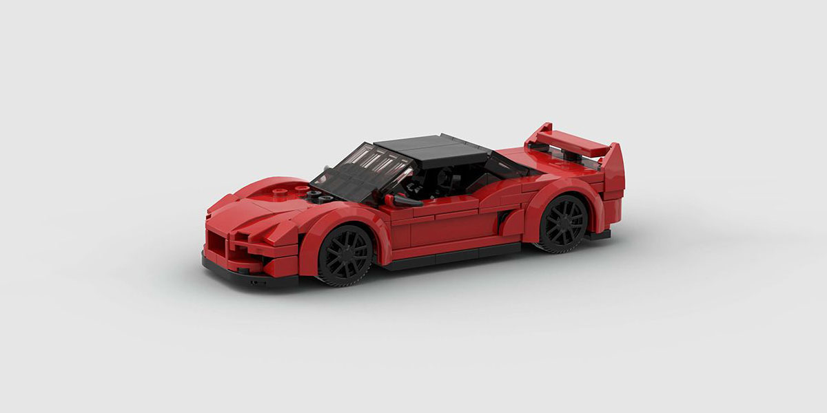 LEGO самоделка: Honda NSX (рис. 2)
