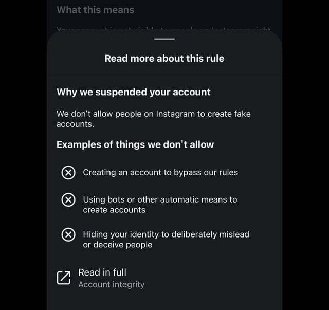 r/InstagramDisabledBans - Wtf