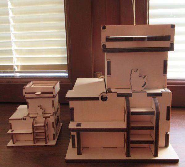 Сборная деревянная модель русской печки