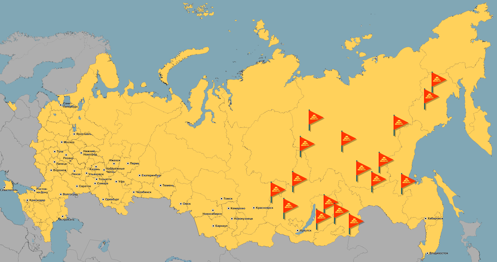 Добыча золота карта. Золотые месторождения России. Карта добычи золота в России. Золотые Рудники России на карте. Золотые прииски в России на карте.