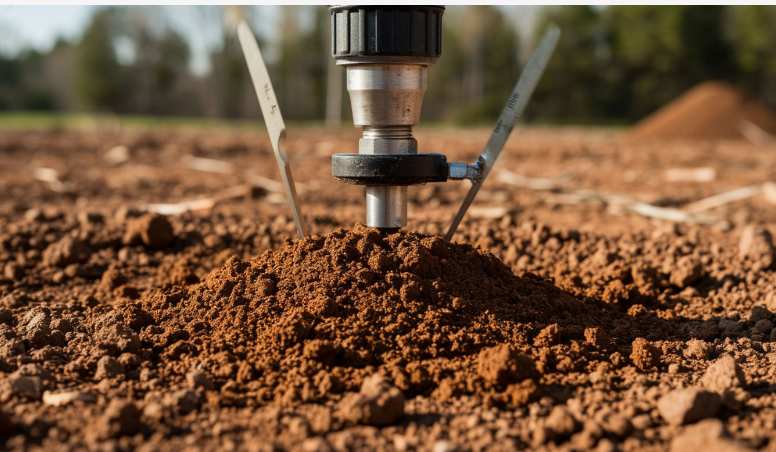 Определение коэффициента уплотнения грунта методом режущего кольца