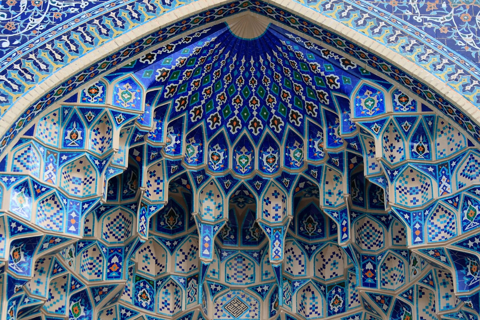 Орнамент медресе Узбекистан