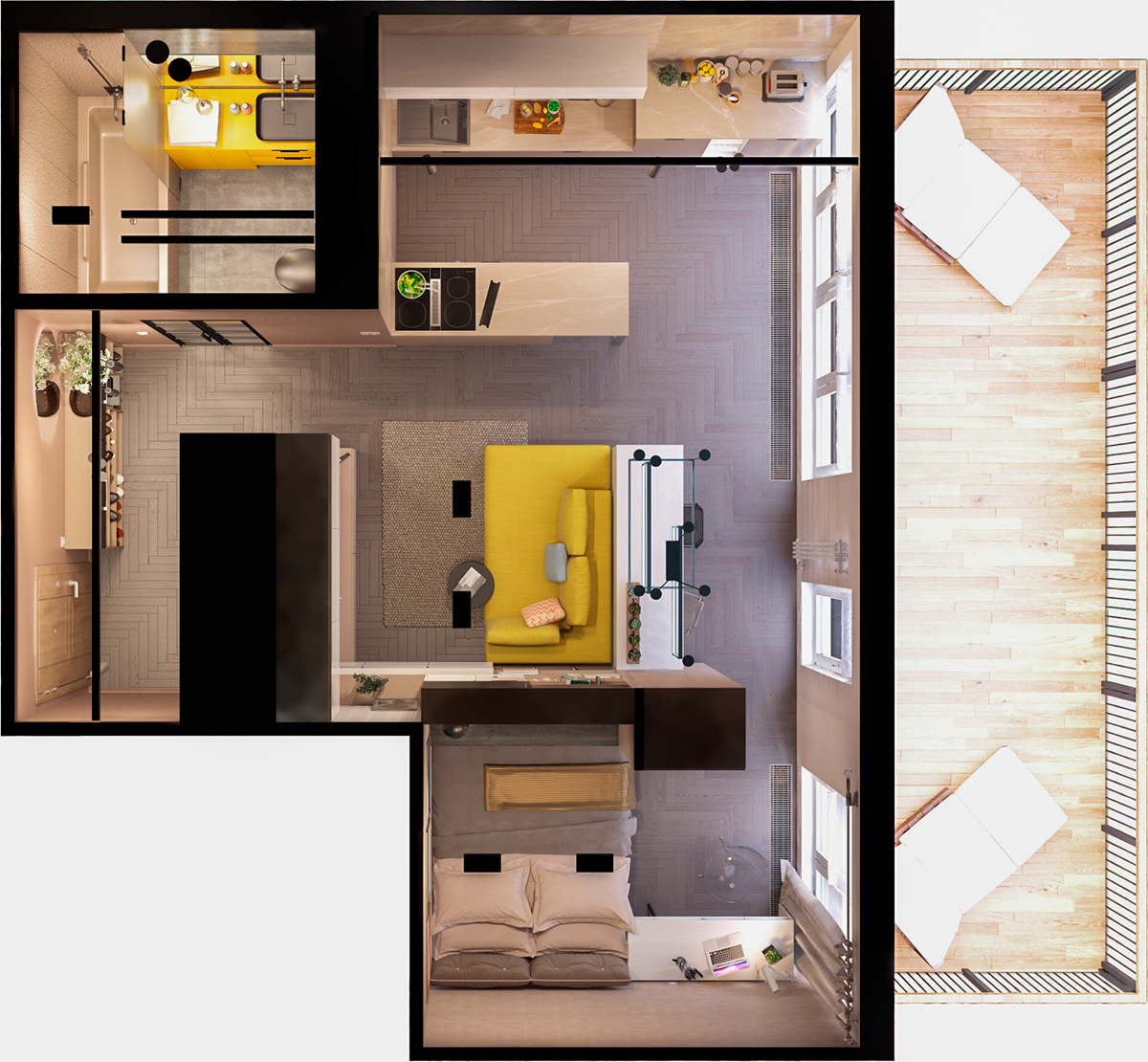 Дизайн кухни-столовой-гостиной: идеи интерьера на 70 фото | SALON
