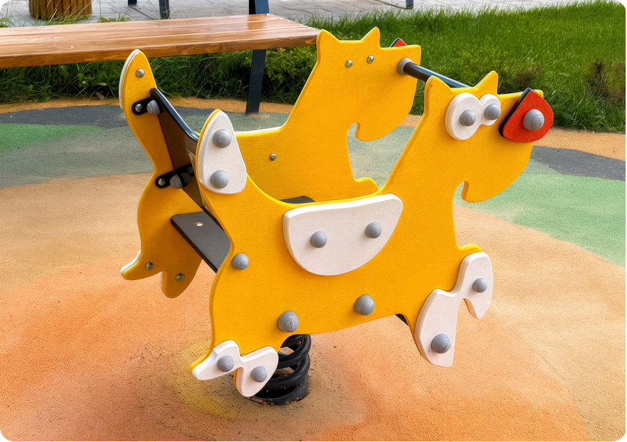 Качалка на 1 пружине «Собака»