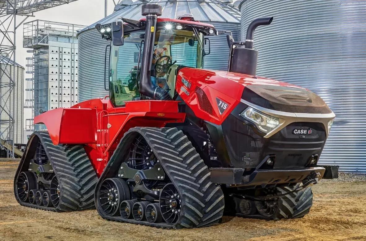 Резиновые гусеницы на тракторе Case IH