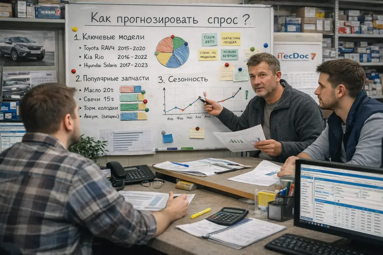 Как прогнозировать спрос в магазине автозапчастей