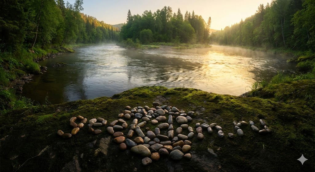 Международный день рек чистый водоем на рассвете