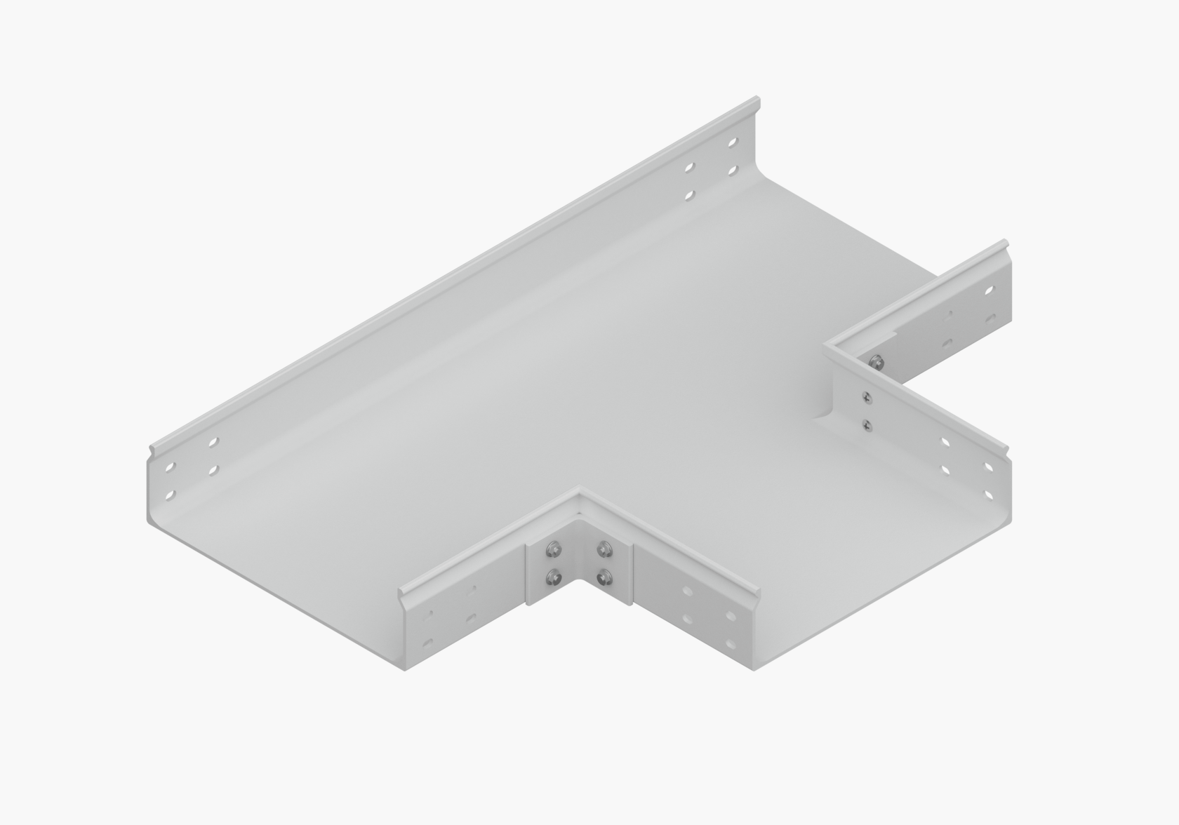 Подъём 45° наружный сплошного лотка СК45