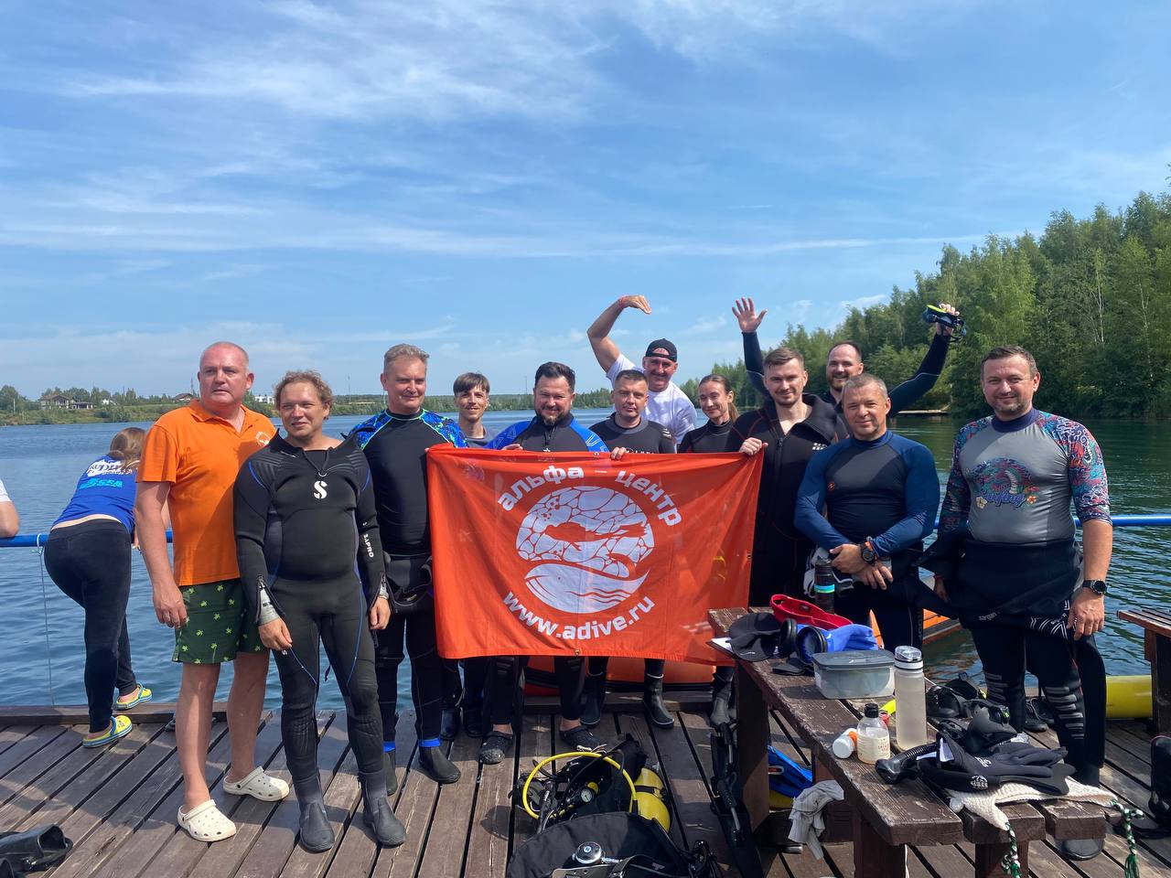 обучение дайвингу в Москве