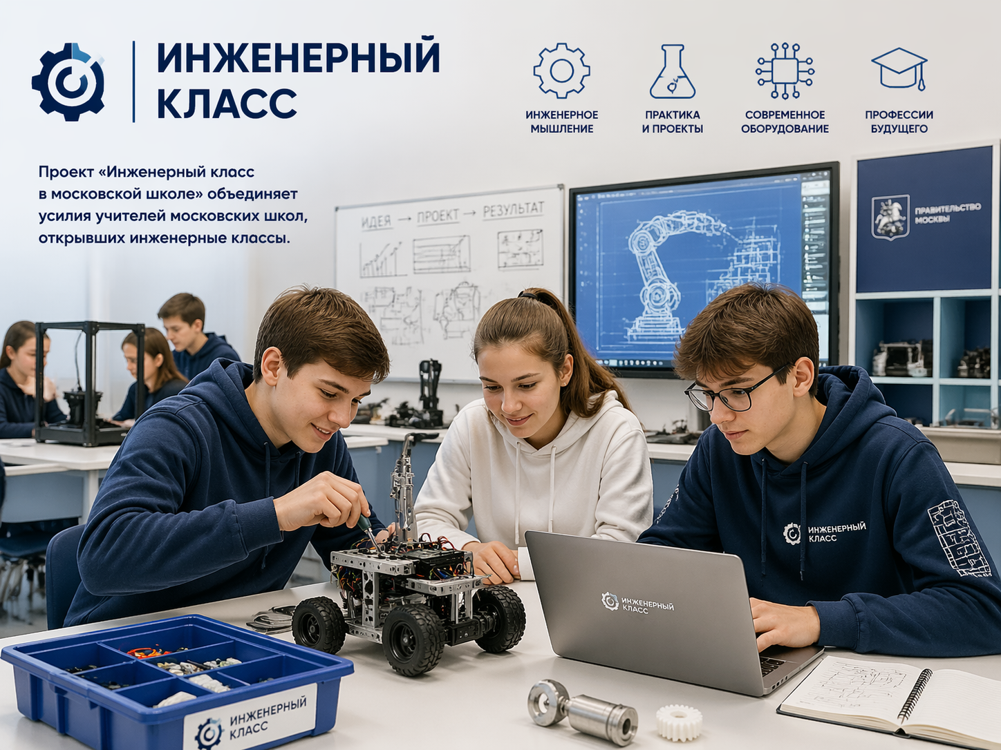 Инженерный класс в московской школе
