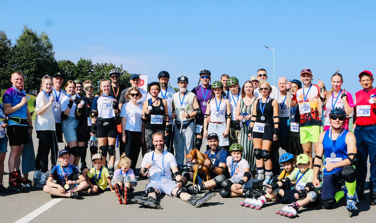 Участники «Пробега трезвости»