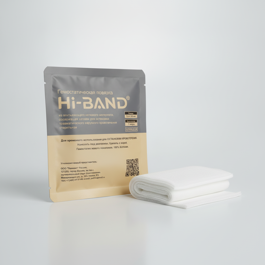 Hi-BAND® гемостатический бинт на основе хитозана